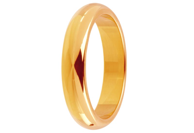 plain gold ring