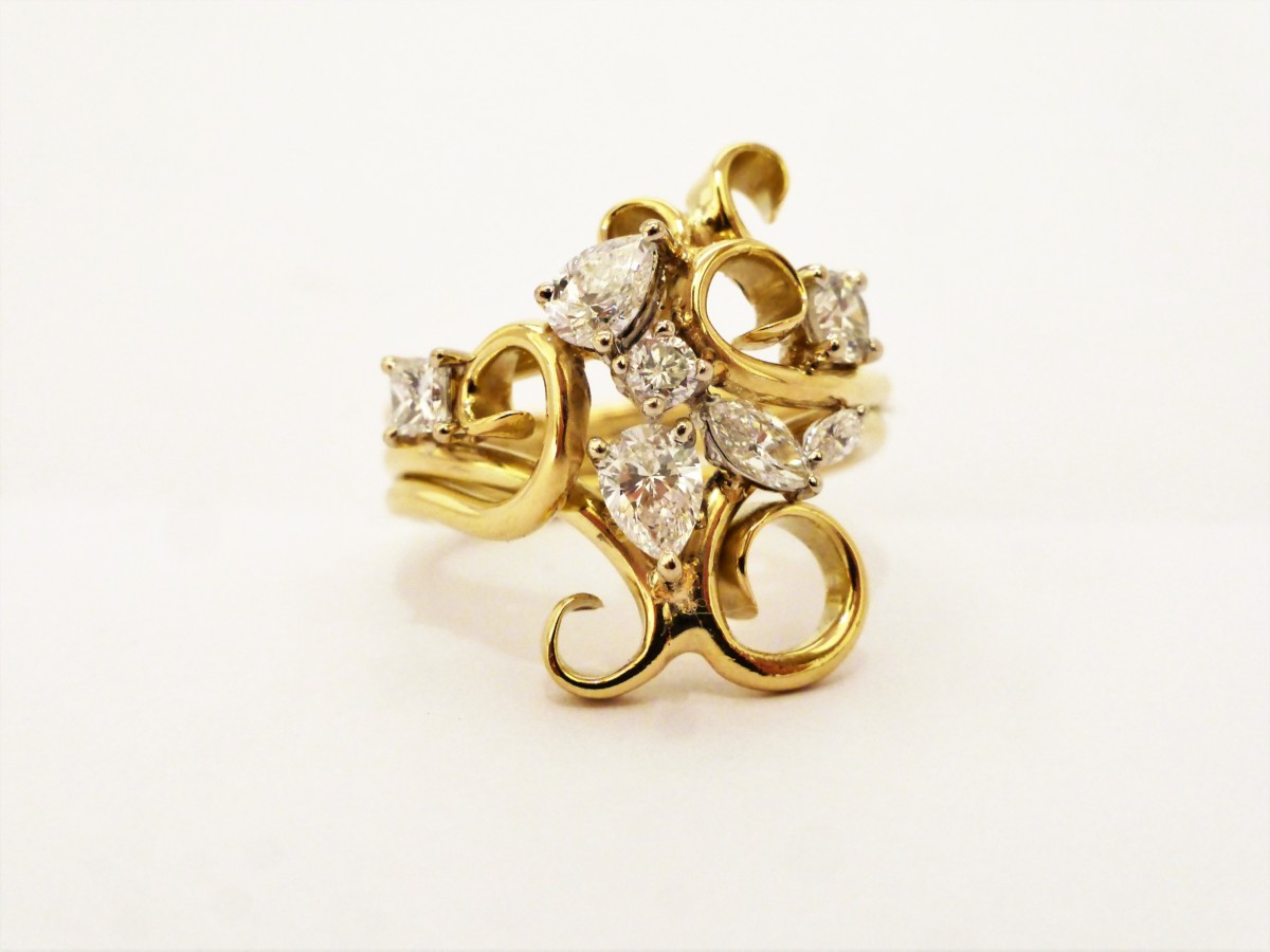 Cathy Stephens believes yellow gold is returning and finds unique but practical designs are popular