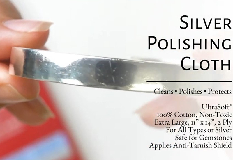 VIDEO: Silver Polishing Cloth by Connoisseurs UK