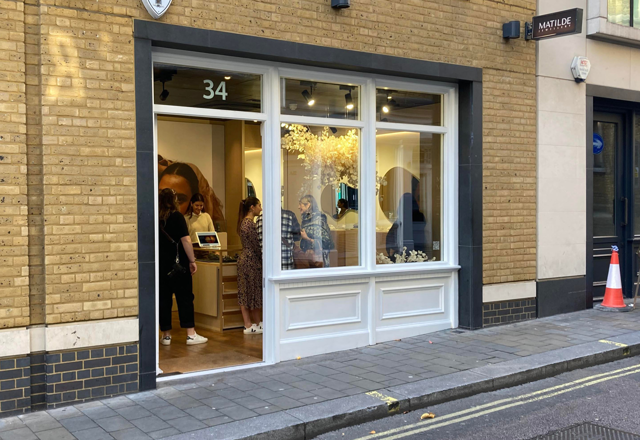 Matilde Jewellery launches first physical store in time for Christmas