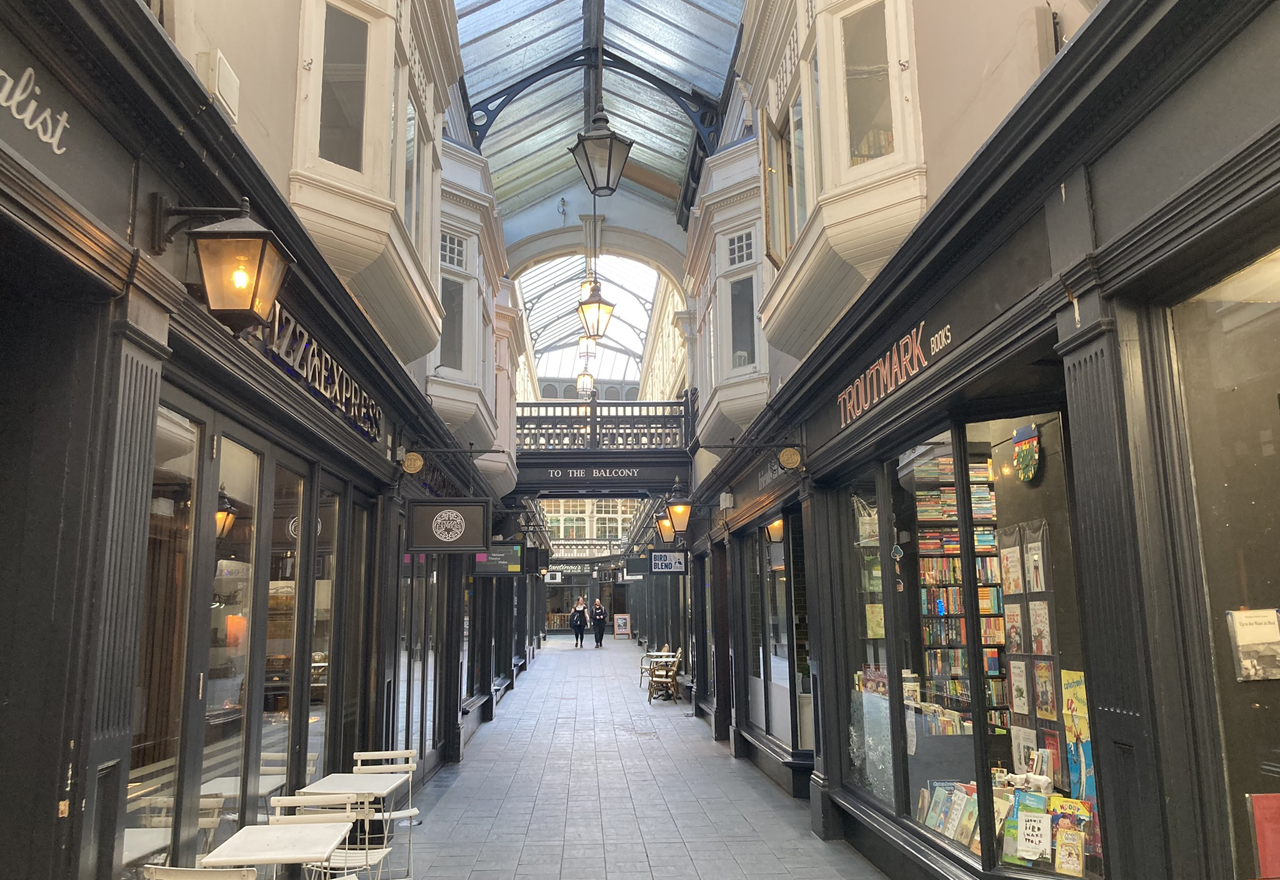 CITYSCAPES Are Cardiff's famous shopping arcades enough to set it